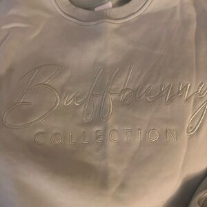 Buffbunny Collection Cream Sweatshirt